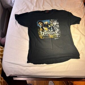 Zion Rootswear Black Jimi Hendrix Tee